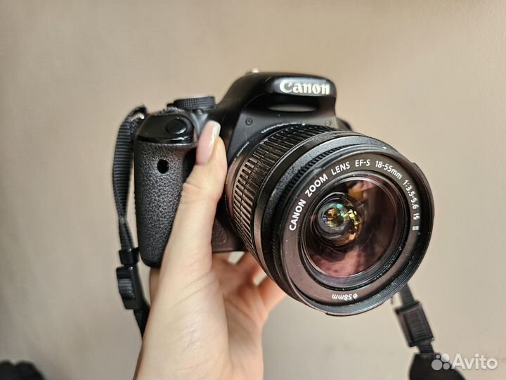 Зеркальный фотоаппарат canon 600d