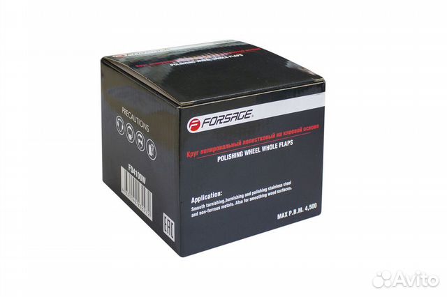 Насадка шлифовальная 120х100мм(Grit 100) Forsage F