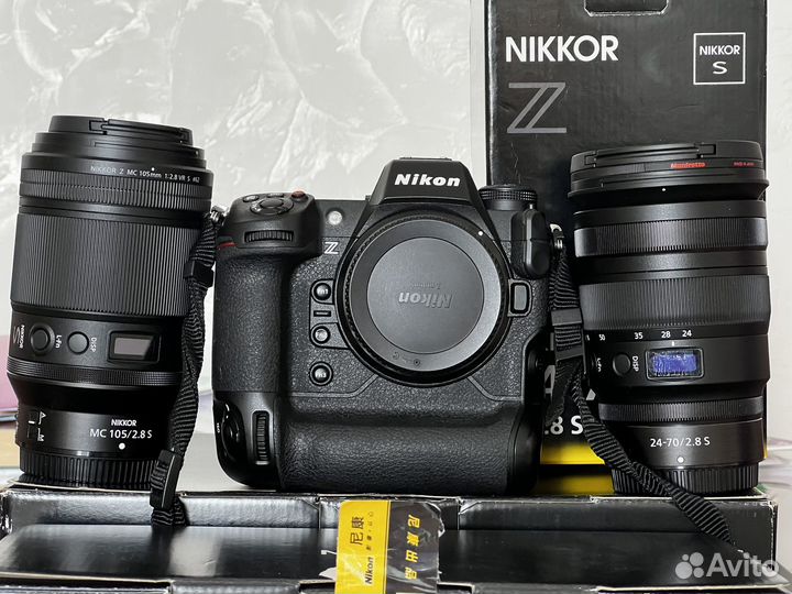 Nikon z9 body + обьективы