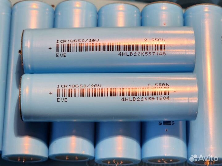 Аккумулятор 18650 Eve 26v 3,6в