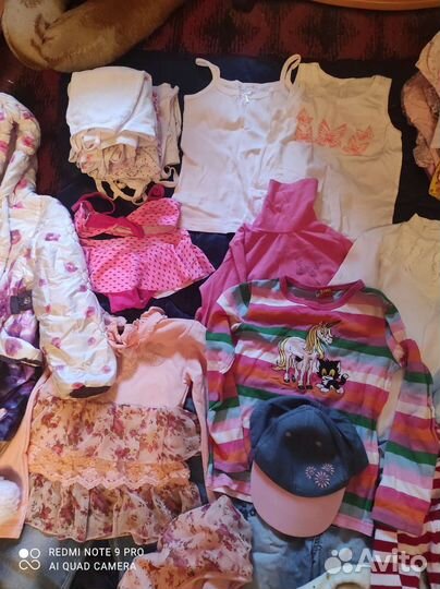 Одежда для девочки пакетом 116-122