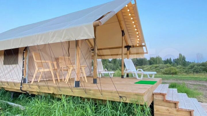 Дом 24 м² на участке 12 га