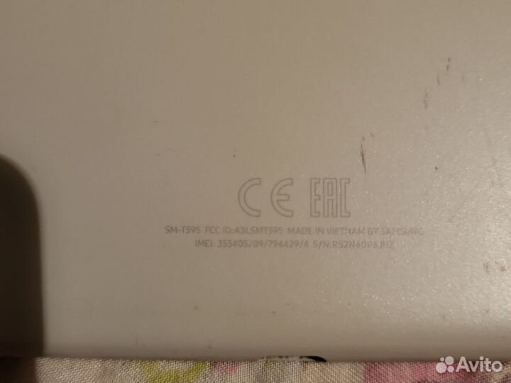 Планшет Samsung galaxy Tab A SM-T595