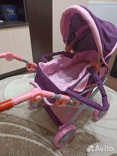 Кукольная коляска для куклы