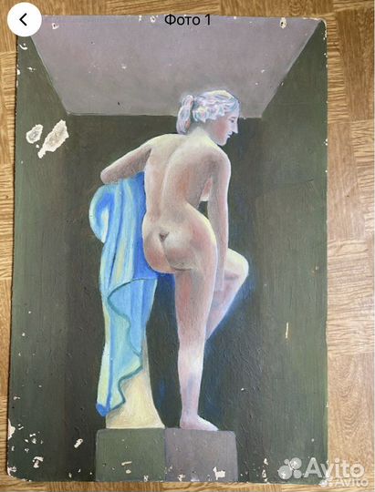 Картина маслом большая ню