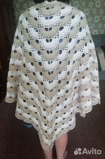 Вязаные шали. Палантины пледы на заказ