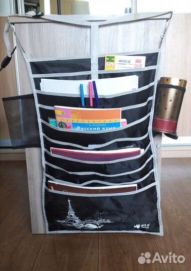 Карман - органайзер для парты школьника