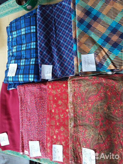 Ткани Фланель, бумазея из СССР