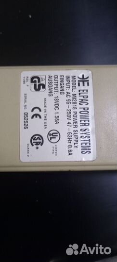 Блок питания 18V 1.56A