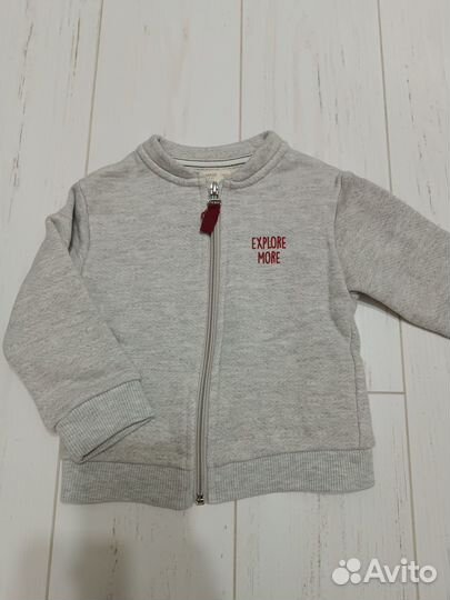 Свитшот на молнии, детский, размер 92, Mango