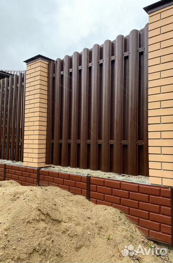 Установка заборов