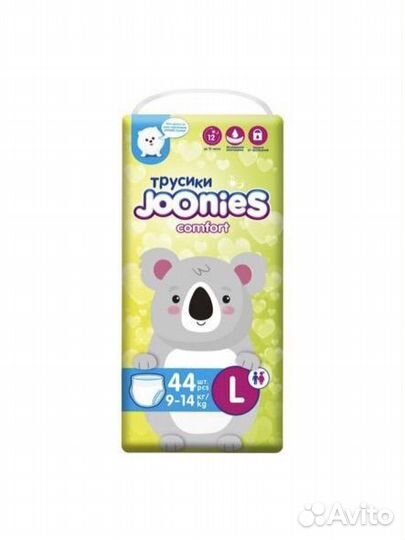 Подгузники-трусики Joonies Comfort, M, L, XL
