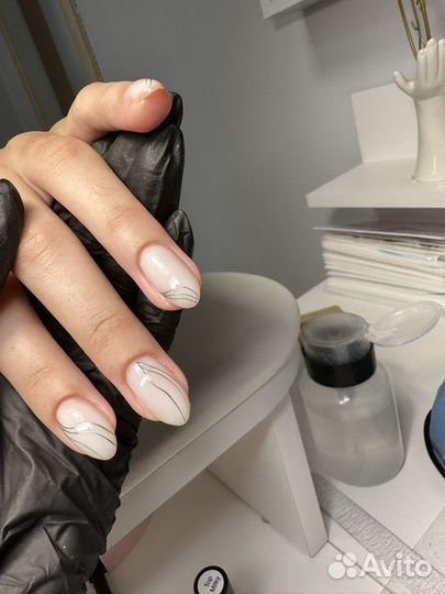 Маникюр гель лак