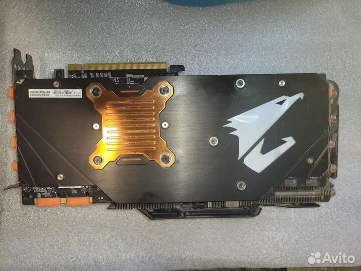 Видеокарта gigabyte aorus gtx 1080 ti