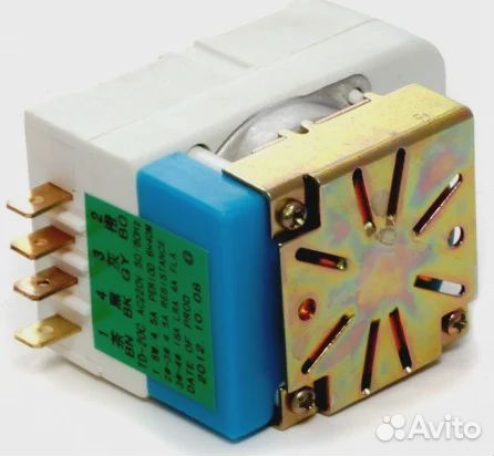 Таймер оттайки 6h 40min, 4 contacts, 220V, 50/60Hz