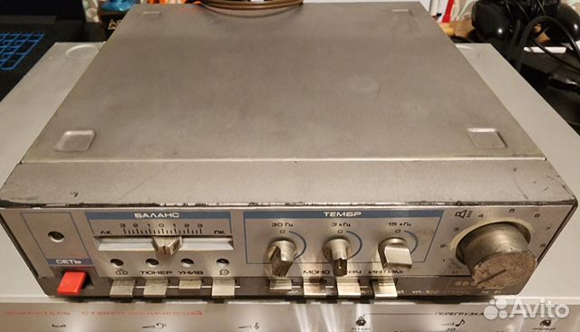 Предварительный усилитель ода уп 102 стерео hi-fi купить в Новосибирске ...