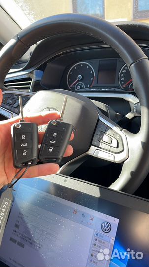 Ключ volkswagen polo 2022