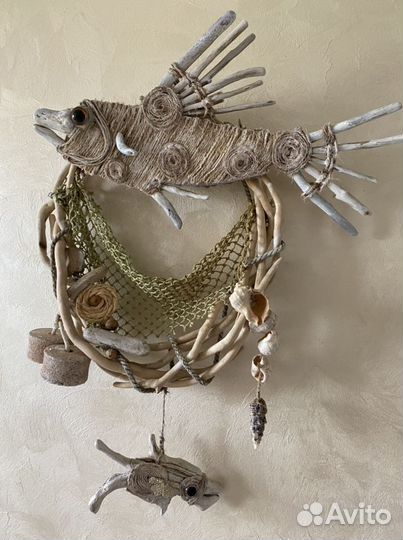 Морской декор из дерева