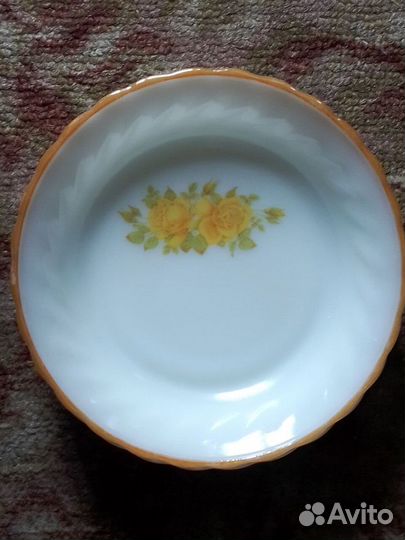 Посуда, тарелки, блюдца, чашки СССР Чехия