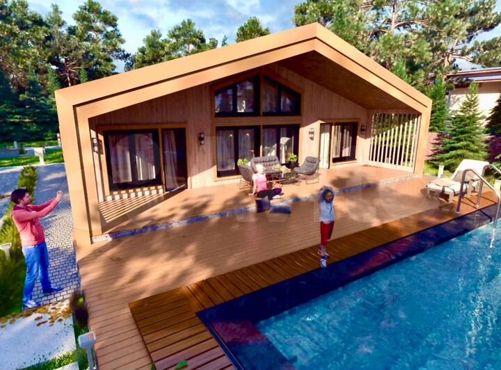 Дом 150 м² на участке 8,2 сот.