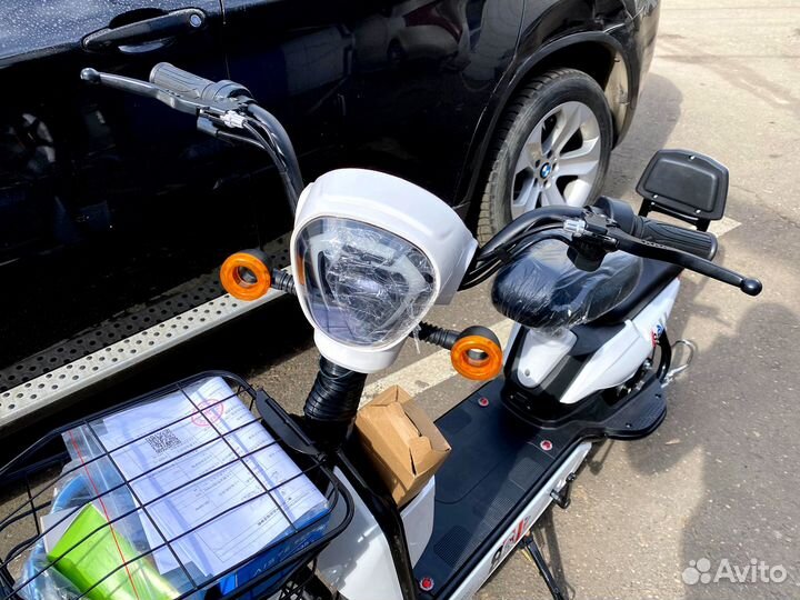 Электроскутер Golden Eagle-2 50km NEW-версия 2024