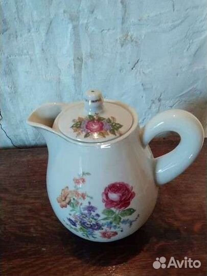 Заварочный чайник, кувшин старое Дулево