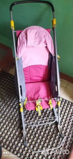 Детские санки коляска бу