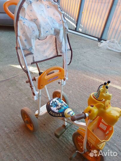 Детский трехколесный велосипед Jaguar