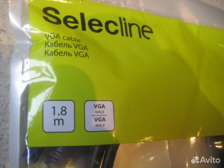 Кабель VGA/svga(M) -VGA/svga(M) 1.8 м