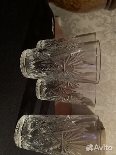 Хрустальные стаканы СССР