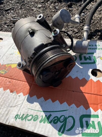 Компрессор кондиционера Land Rover Evoque 2.2TD