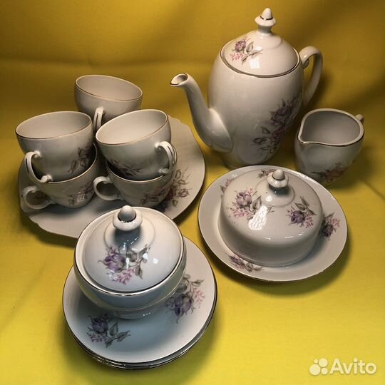 К.1044 Сервиз чайный Pocelana Польша 70-80гг