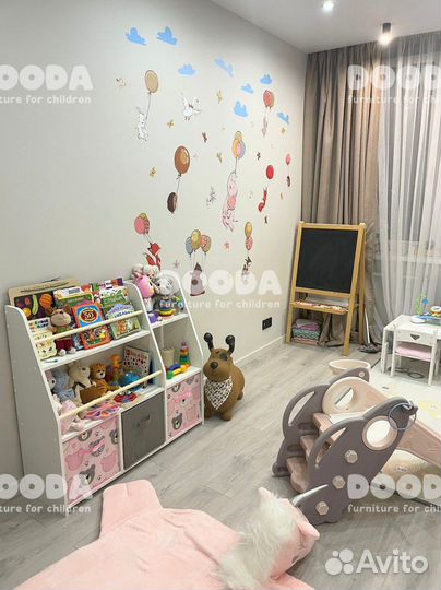 Стеллаж для игрушек Bummi 5 Монтессори