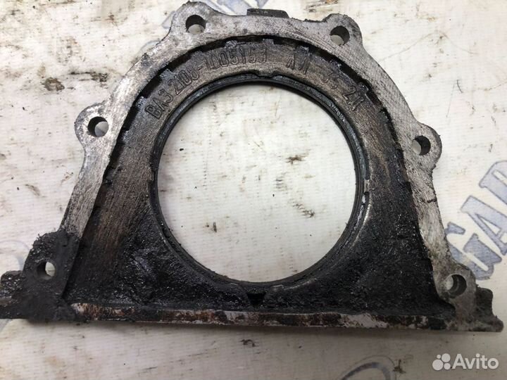 Крышка коленвала задняя ваз