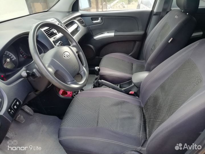 Kia Sportage 2.0 МТ, 2007, битый, 256 000 км