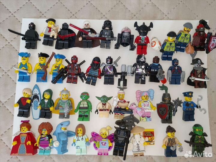 Мини фигурки lego