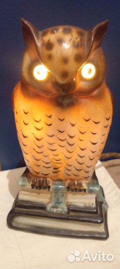 Сова-ночник/фарфор/50е.года.ссср