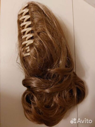 Шиньон на крабе искусственный