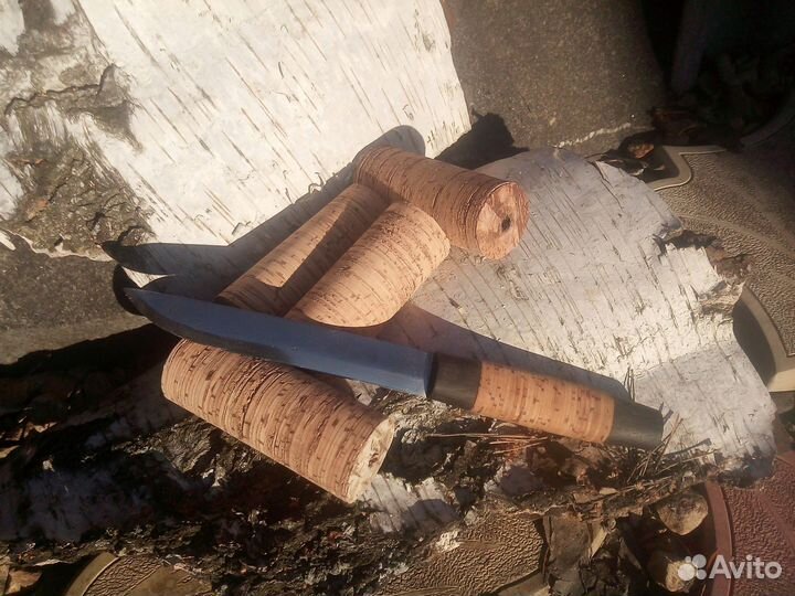 Блоки из бересты для изготовления рукоятей ножей
