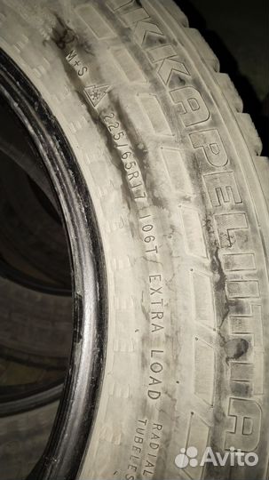 Nokian Tyres Hakkapeliitta SUV 225/65 R17 106T