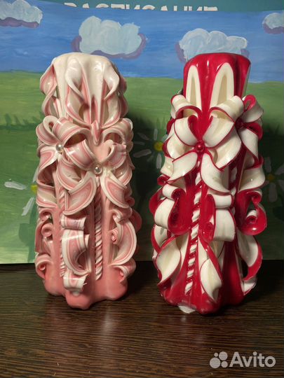 Резные свечи