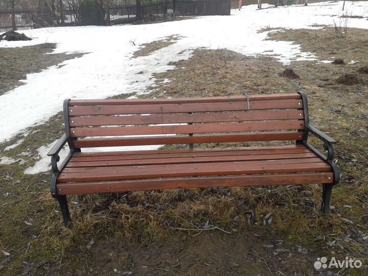 Скамейка лавочка садовая