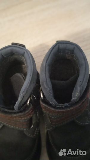 Ботинки для мальчика нат. кожа 23 размер