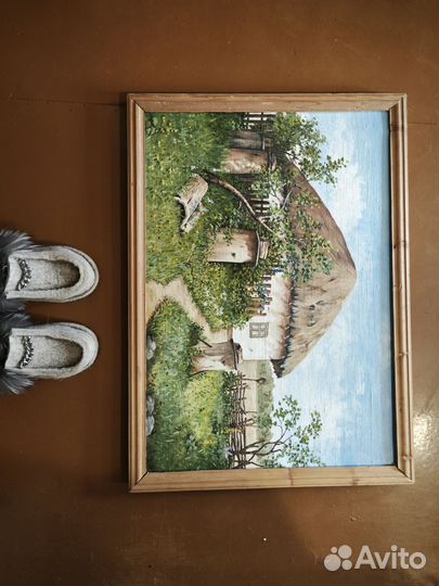 Картина маслом живопись пейзаж