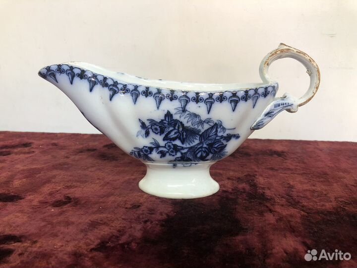 Соусник царизм фарфор,фаянс