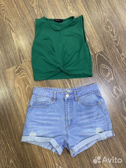 Шорты и кроп топ