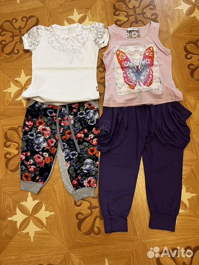 Пакет вещей на девочку 124-140