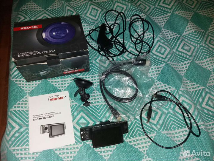 Видеорегистратор SHO-ME HD-9000D на запчасти