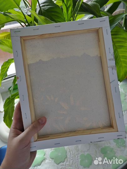 Картина акрилом на холсте