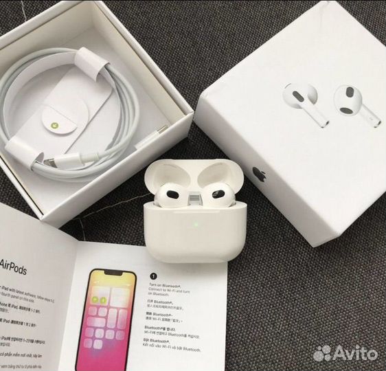 Беспроводные наушники apple airpods 2